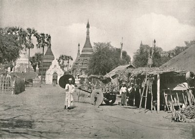 Straßenszene, Bhamo, 1900 von Unbekannt