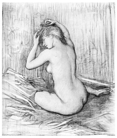 Studie, 1901 von Unbekannt