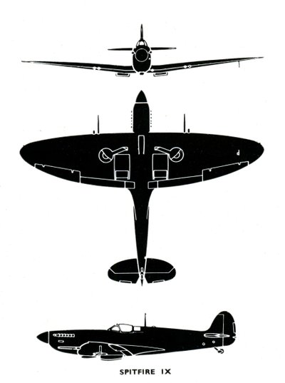 Supermarine Spitfire Mk IX, 1941 von Unbekannt