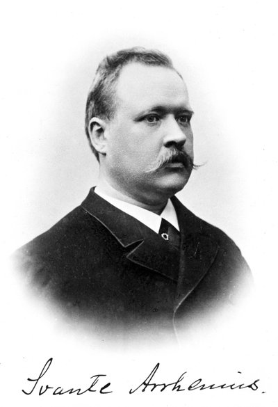 Svante Arrhenius 1859-1927, schwedischer Physiker und Chemiker von Unbekannt