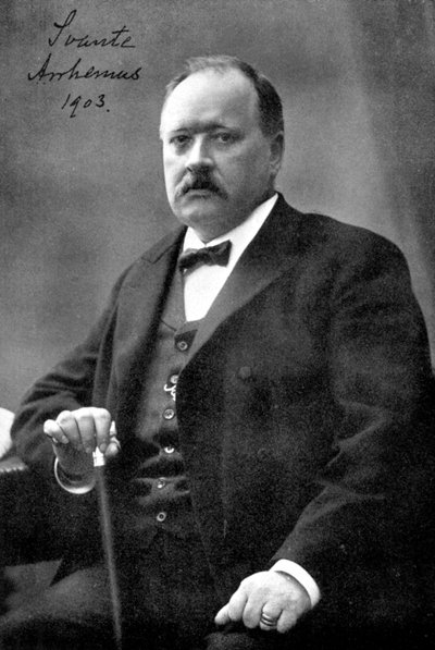 Svante Arrhenius, schwedischer Physiker und Chemiker von Unbekannt