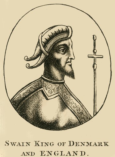 Swain, König von Dänemark und England von Unbekannt