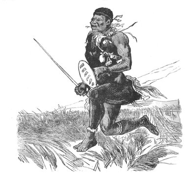 Swazi-Scout, ca. 1880 von Unbekannt