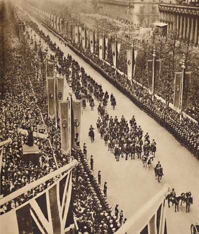 Schwingen über die Mall, 12. Mai 1937 von Unbekannt