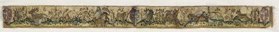 Wandteppich-Bordüre, 1400-1450 von Unbekannt