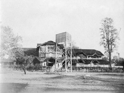 Telegrafenamt, Nagpur, Maharashtra, Indien von Unbekannt
