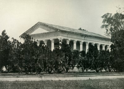 Tempel des Ruhms in Barrackpore, 1925 von Unbekannt
