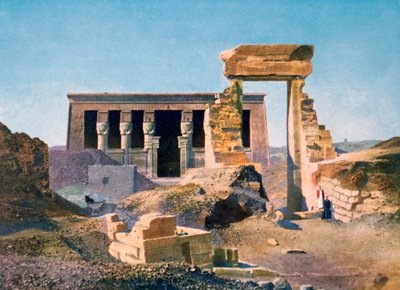 Tempel der Hathor, Dendera, Ägypten, 20. Jahrhundert von Unbekannt