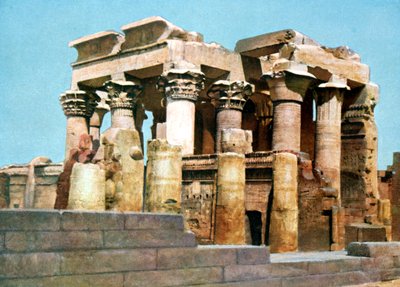 Tempel von Kom Ombo, Ägypten, 20. Jahrhundert von Unbekannt