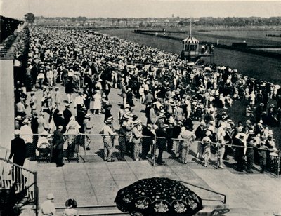 Die Arlington-Rennbahn, Chicago, um 1930 von Unbekannt