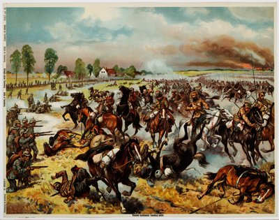 Die Schlacht von Tannenberg von Unbekannt