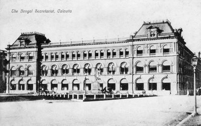 Das Bengalische Sekretariat, Kalkutta, Indien von Unbekannt
