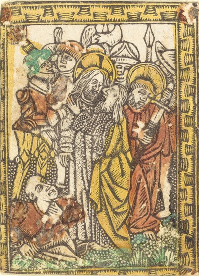 Der Verrat, ca. 1470-1480 von Unbekannt