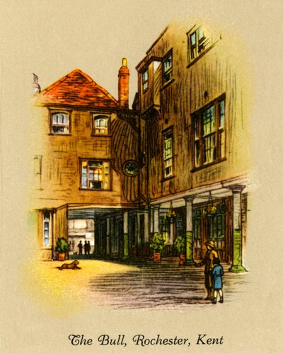 Der Bulle, Rochester, Kent, 1936 von Unbekannt