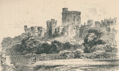 Das Schloss vom Berkshire-Ufer, 1895 von Unbekannt