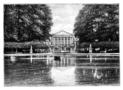 Die Kammer der Abgeordneten, Brüssel, ca. 1888 von Unbekannt