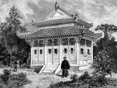 Das chinesische Haus, 1889 von Unbekannt