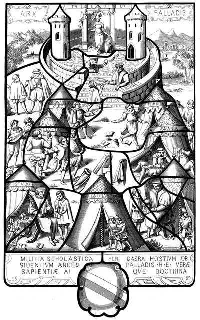 Die Zitadelle von Pallas, 1589 1849 von Unbekannt