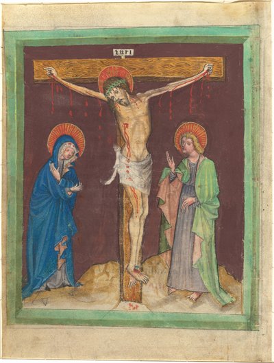 Die Kreuzigung, ca. 1430 von Unbekannt
