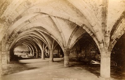 Die Krypta, Durham-Kathedrale, 1893 von Unbekannt