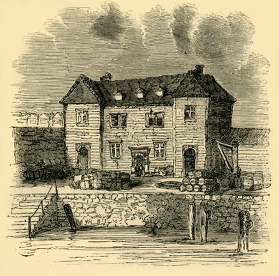 Das Zollhaus - Zeit von Elisabeth, um 1872 von Unbekannt