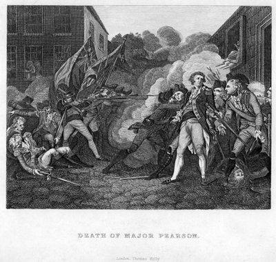 Der Tod von Major Pearson von Unbekannt