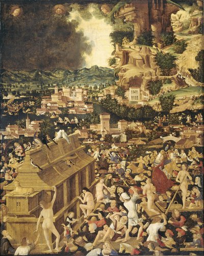 Die Sintflut, 1450-1499 von Unbekannt