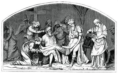 Das Ostergrab, 1554-1564, 1870 von Unbekannt