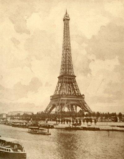 Der Eiffelturm, um 1930 von Unbekannt