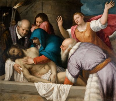 Die Grablegung Christi, 1500-1600 von Unbekannt