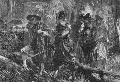 Die Expedition gegen Santiago, um 1880 von Unbekannt