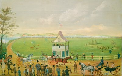 Das Ziel, um 1860 von Unbekannt