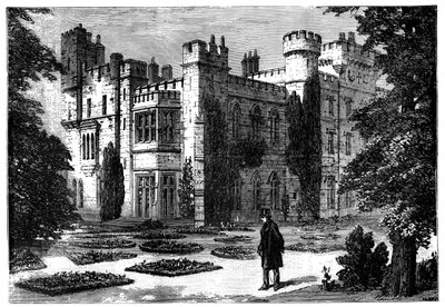 Der Garten, Hawarden Castle, Flintshire, Wales von Unbekannt