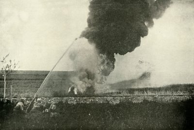 Der deutsche Flammenwerfer von Unbekannt