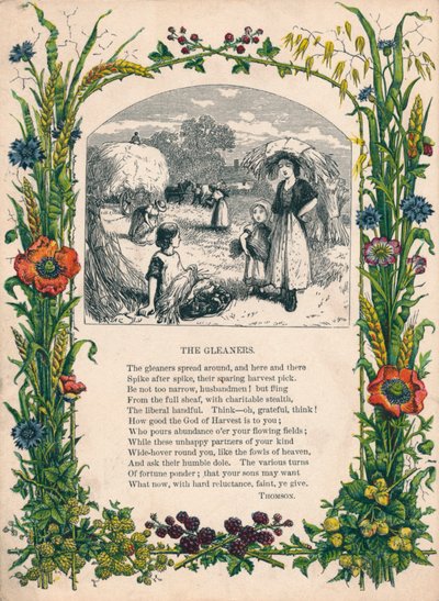 Die Ährenleserinnen von Thomson, um 1900 von Unbekannt