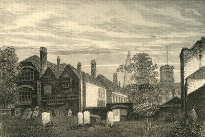 Die Grammar School von St. Olaves von Unbekannt