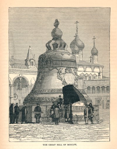 Die Große Glocke von Moskau von Unbekannt
