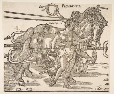 Der große Triumphwagen, drittes Blatt von Unbekannt