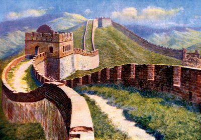 Die Große Mauer von China, 1933-1934 von Unbekannt