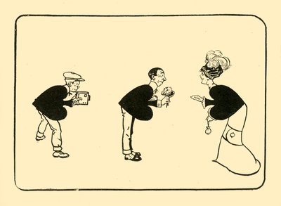 Die Begrüßung auf der drei Pik, 1910 von Unbekannt