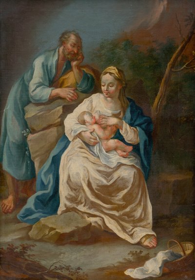 Die Heilige Familie von Unbekannt