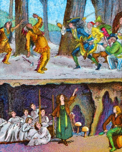 Die Indianer und die Piraten, ca. 1905 von Unbekannt