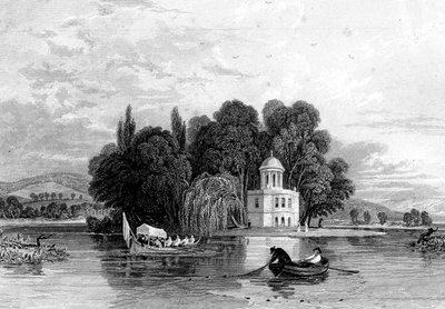 Die Insel, Henley-on-Thames, Oxfordshire, 1830 von Unbekannt