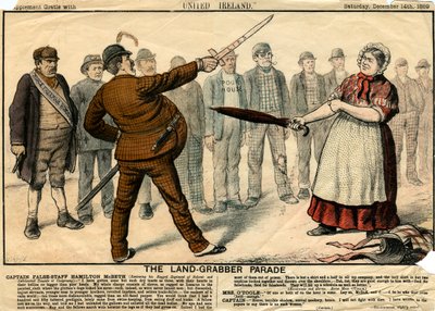 Die Landräuber-Parade, 1889 von Unbekannt