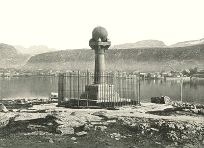 Die Meridian-Säule, Hammerfest, Norwegen, 1895 von Unbekannt