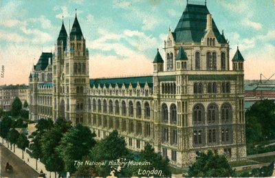 Das Naturhistorische Museum, London, ca. 1910 von Unbekannt