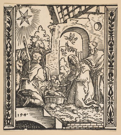 Die Geburt Christi von Unbekannt