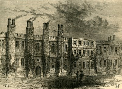 Das alte Chelsea Manor House, um 1876 von Unbekannt