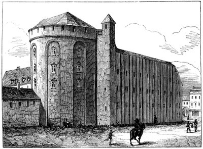 Der Palast von Trier, Frankreich, 17. Jahrhundert, 1849 von Unbekannt