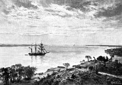 Der Paraná-Fluss, Südamerika von Unbekannt